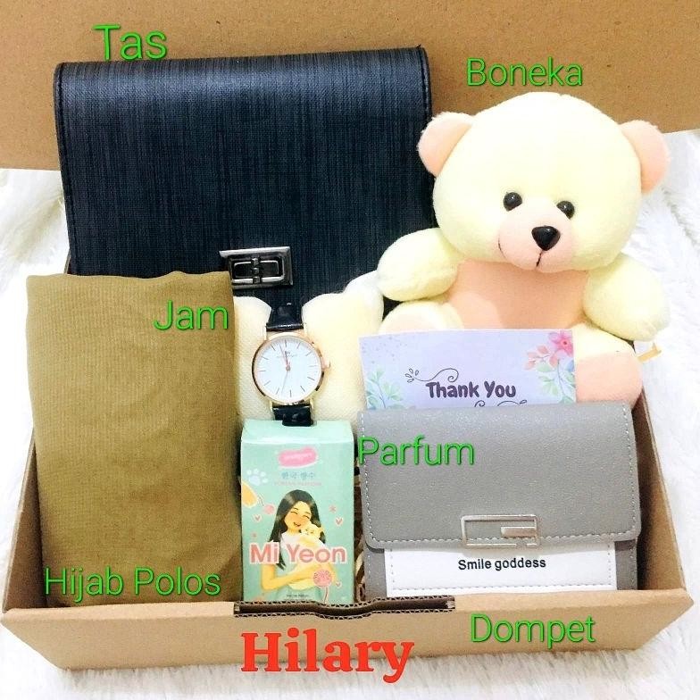

Bisa COD Hadiah Hampers Tas Fashion Cewek Kado Anniversary Ulang Tahun Wedding Terlaris
