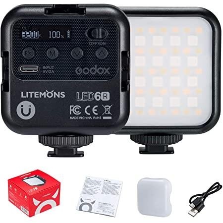 Godox Led 6R Litemons Rgb Pocket Led Video Light - Godox Led6R