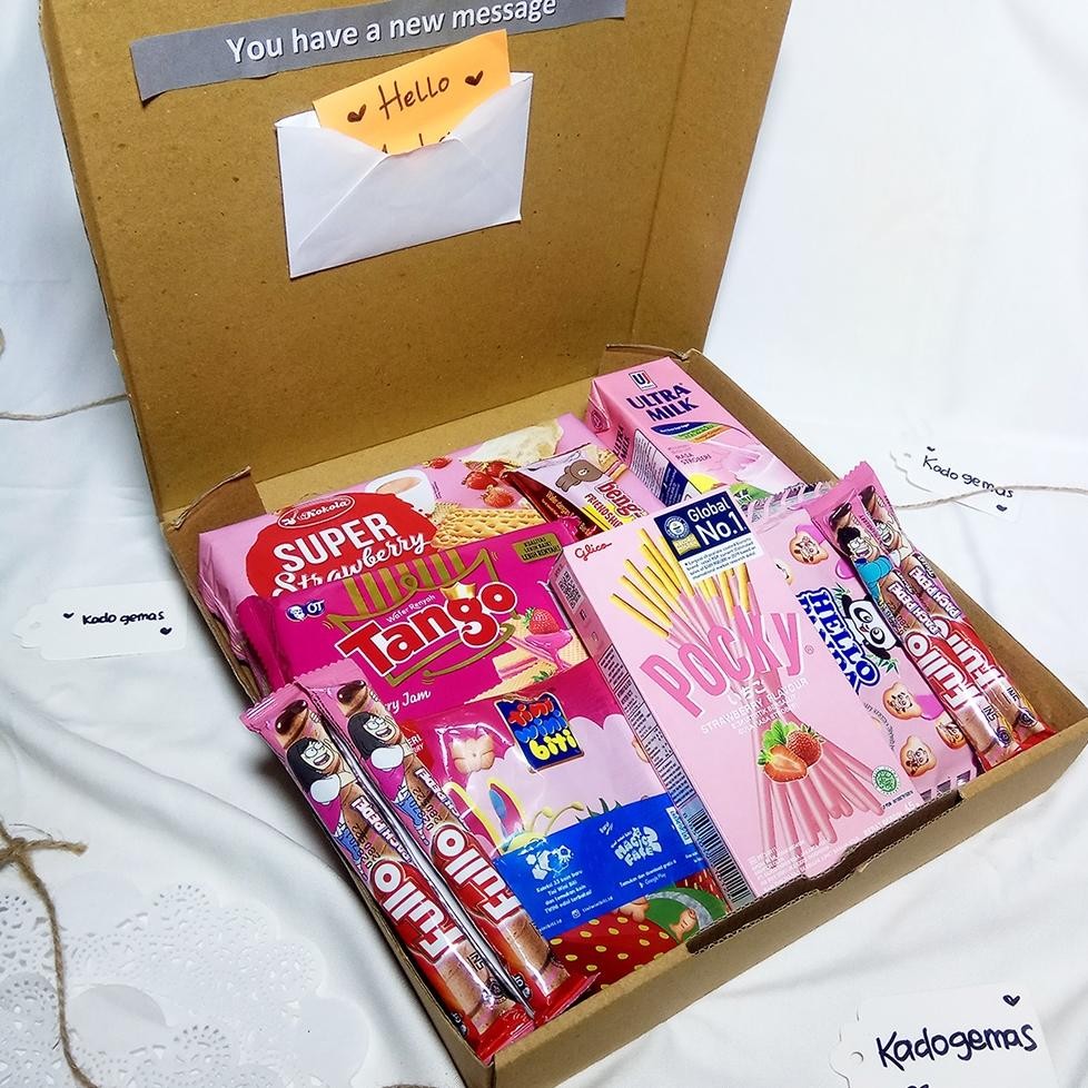 

ter-46 Hampers Lebaran/Hampers Ramadhan/Kado / Snack Box / Snack box Jumbo / Paket Kado / Kado Wisuda / Kado Ultah / Giftbox Hampers Snack / HAMPERS NATAL / HAMPERS VALENTINE / GIFT VALENTINE / KADO VALENTINE Original
