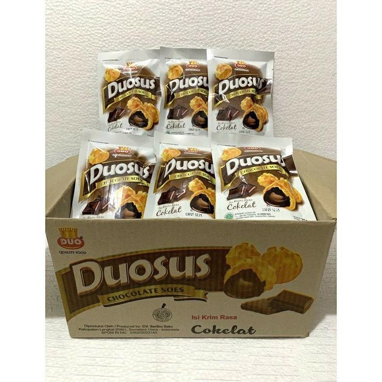 

Special Promo [Per Dus] 30pcs Duo Sus Coklat WAJIB SHOPEE EXPRESS 1 Kotak termurah / Duosoes / Duosus / Duo Soes / Duo Sus kering Snack Viral Halal MUI Murah