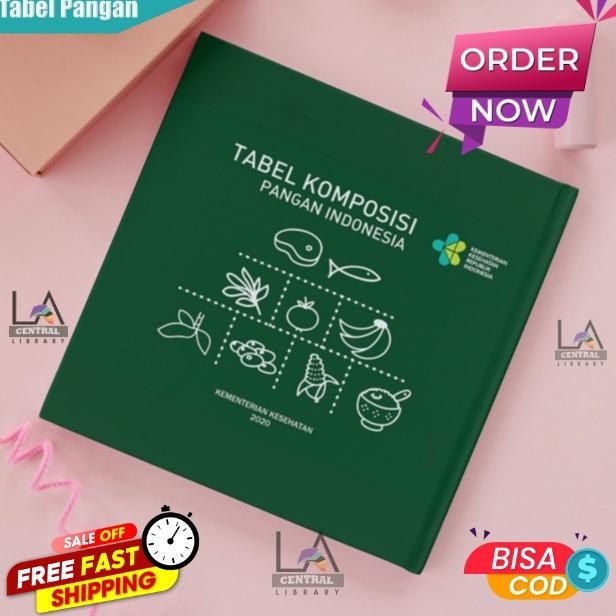 

Cuci Gudang Buku Tabel Komposisi Pangan Indonesia Tkpi 2018 /2020 (Size A5 Warna) Gratis Ongkir