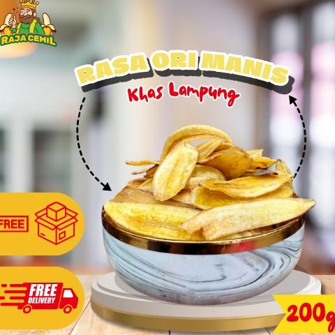 

uk-68 PROMO!! Paket Mix 4 Rasa Keripik Pisang Berkualitas
