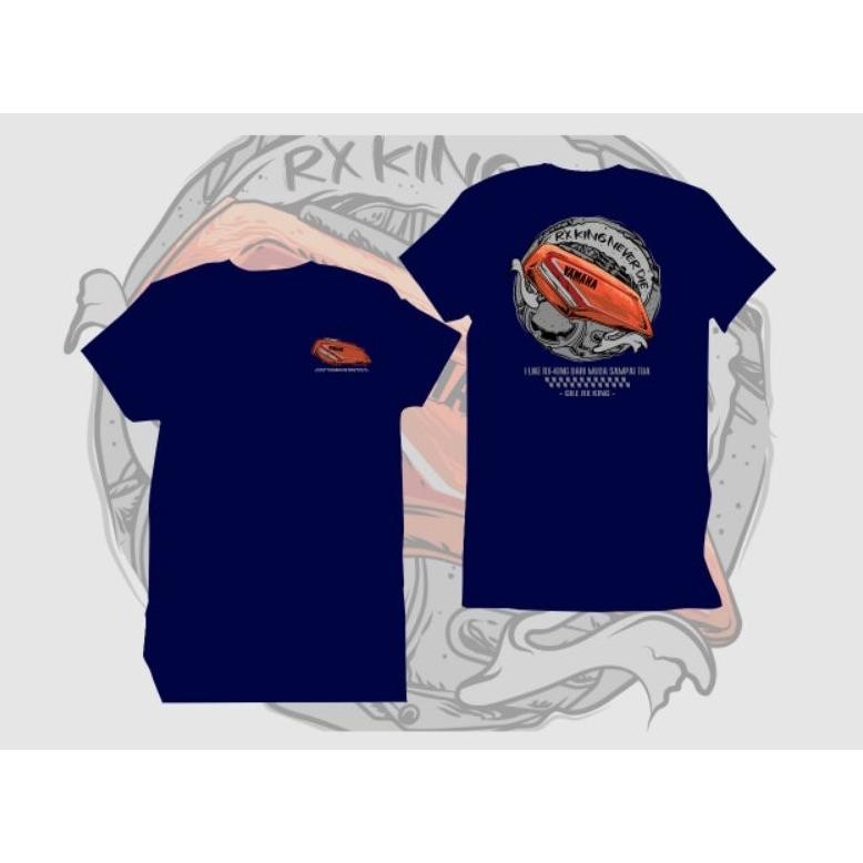 Promo Kaos Gile Rx King Desain Tangki Simpel | Kaos Racing