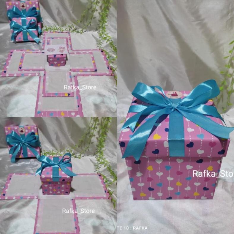 

gj-46 SNACK BOX SURPRISE 2 TINGKAT/ BOX SAJA TANPA JAJAN/ HADIAH ULTAH/ HADIAH ULANG TAHUN Berkualitas