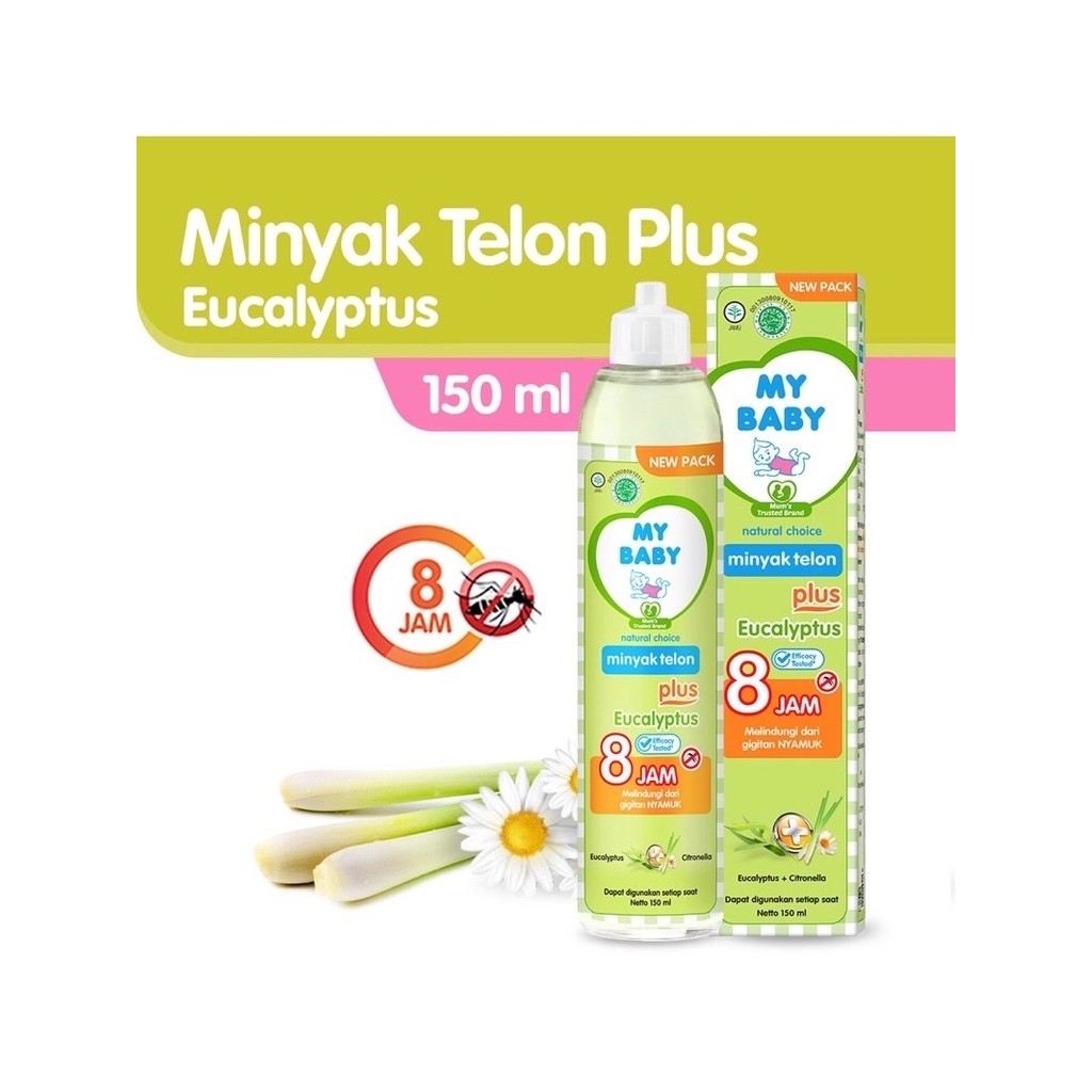 My Baby Minyak Telon 150 ml Minyak Telon Plus Eucalyptus 150 ml
