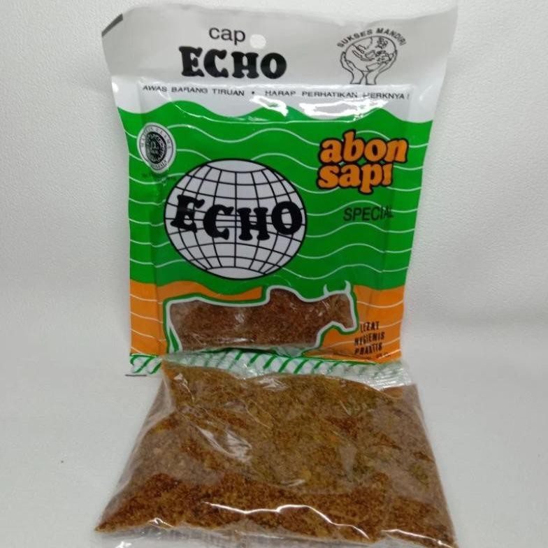 

Abon Sapi Special Cap Echo Sachet 65GR Halal