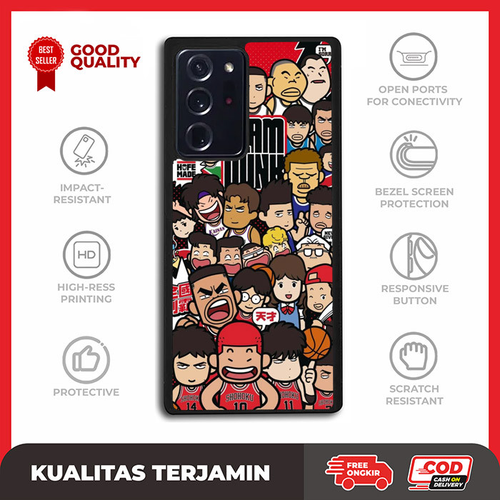 Casing Case Custom Samsung Note 20 10 9 8 7 5 Ultra Plus FE Slam Dunk AE3246 Hardcase A14