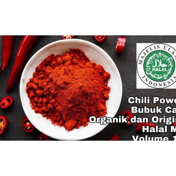 

Chili Powder 1Kg Bubuk Cabe Halus Organik Halal