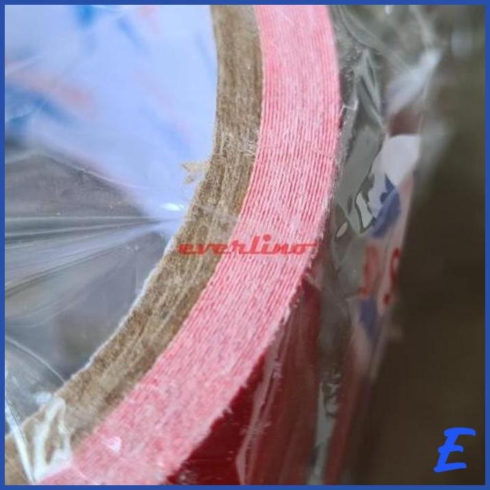 

| EV | KAIN CLOTH TAPE 48MM 6M WARNA MERAH ISOLASI LAKBAN JILID BESAR