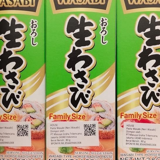 

House Foods Neri Wasabi Spread Hot 80G Jepang