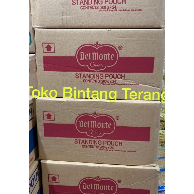 

Delmonte Saus Tomat 200 Gr 1 Dus Karton Isi 24 Pcs / Del Monte Pouch