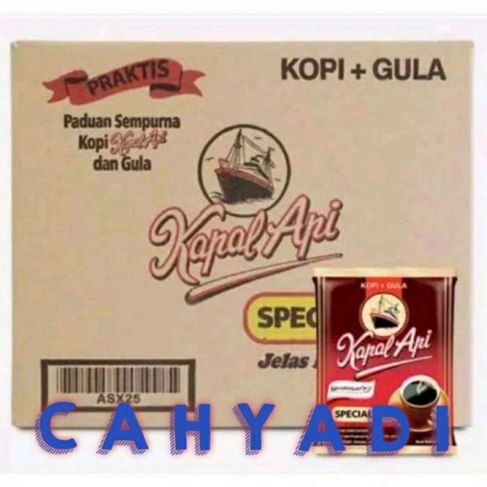 

Kapal Api Special Mix 25G / Dus