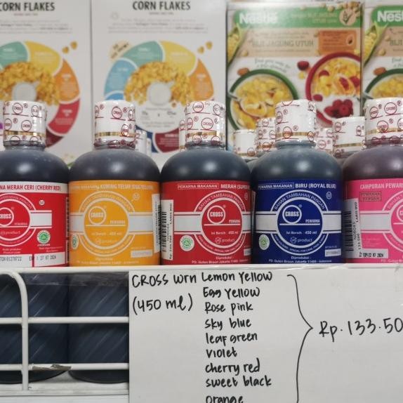 

Cross Pewarna Makanan 450Ml