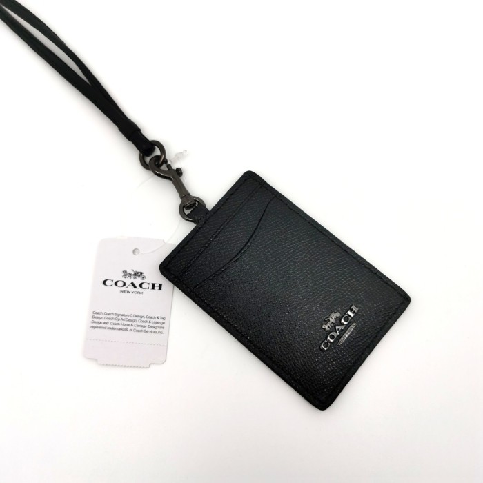 

Terbaru!!! Original Coach Id Card Holder Landyard Metal Logo