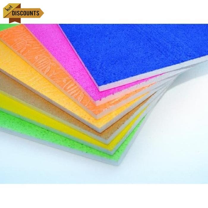 

Hot Sale Styrofoam Warna Ukuran 40*60*1,5Cm / Sterofom Prakarya/Meding Cuci Gudang