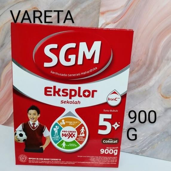 

SGM Eksplor 5 plus cokelat 900gr 900 gr susu bubuk coklat bukan 400 600 gr