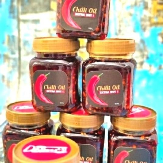 

10 Botol Chili Oil/Nyak Cabe Halal Lezat Enak