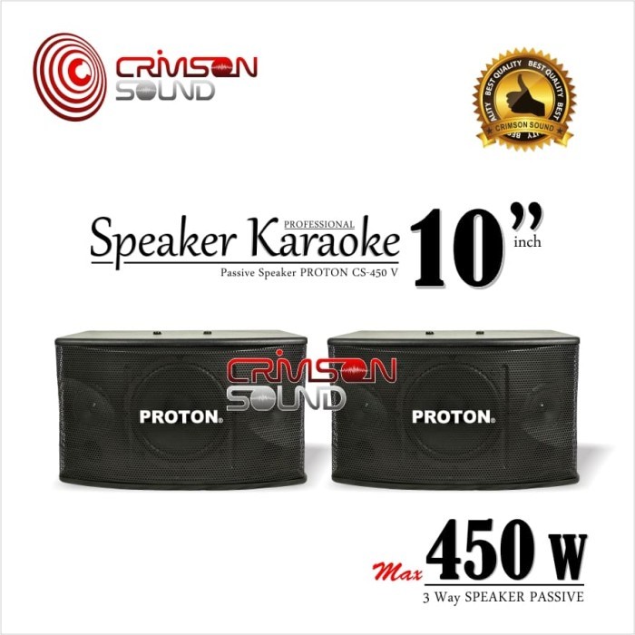 Speaker karaoke 10 inch Proton Cs 450