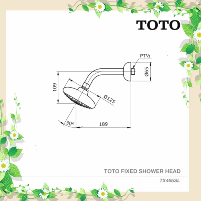 Ready shower toto tx465sL / tx 465 sl / tx465 sl