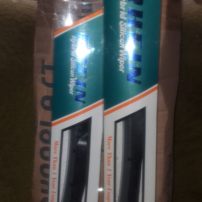 WIPER RHEIN HYBRID SILICON - UKURAN 14, 16, 18, 20, 22, 24, 26"-1 SET ORIGINAL QUALITY