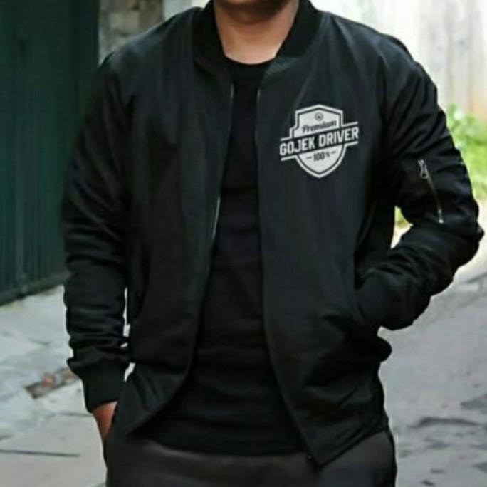Jaket Bomber Gojek Terlaris//Jaket Bomber Gojek Terbaru//Jaket Bomber Kekinian