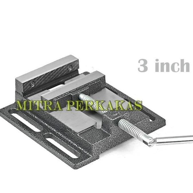 Sellery Ragum 3 inch, Ragum Catok Untuk Stand Bor Jepitan Dudukan Bor