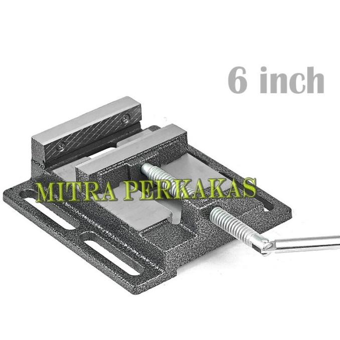 Sellery Ragum 6 inch, Ragum Catok Untuk Stand Bor Jepitan Dudukan Bor