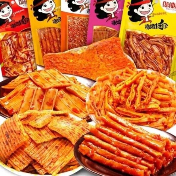 

[Ready Siap Kirim]Wulama Gelaten/Latiao/Tendon/Jajanan China Viral