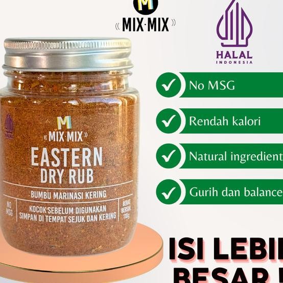 

Xx Eastern Dry Rub / Bumbu Marinasi Serba Guna 110 Gram