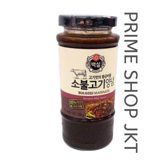 

Cj Beksul Korean Bbq Sauce Marinade/ Saus Marinasi Bumbu Buogi Korea