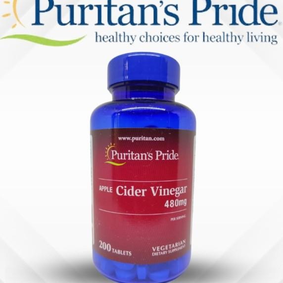 

Cider Vinegar 480Mg Puritan'S Pride Isi 200 Tablets