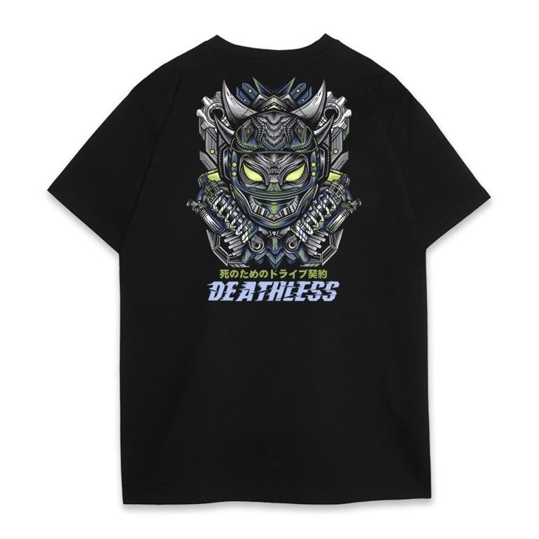 Promo Deathless Kaos | Moto | Hitam | Japan Series