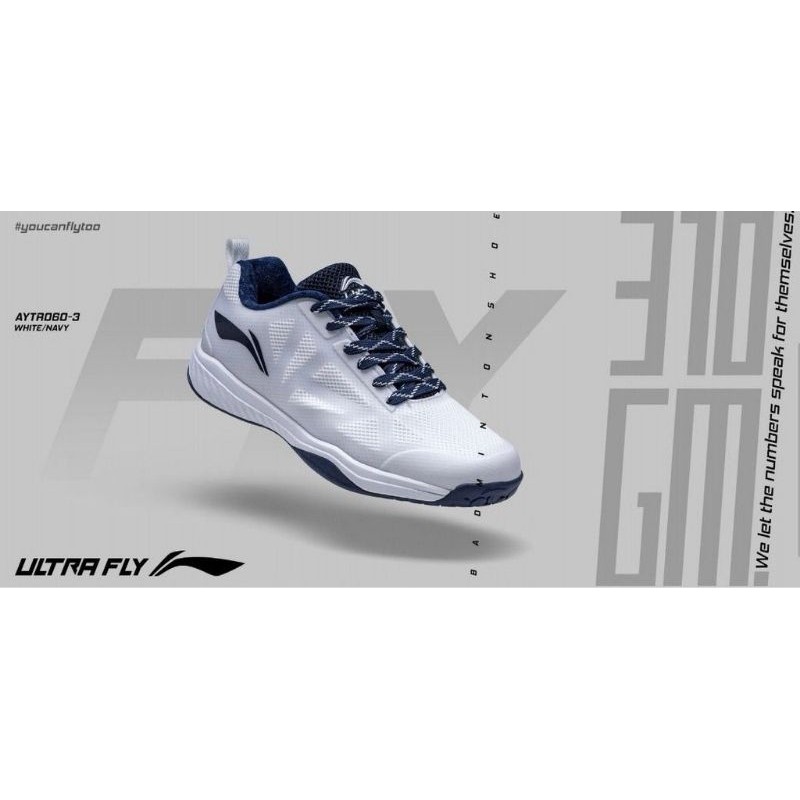 SEPATU BADMINTON LI-NING ULTRA FLY AYTR060-3 |5438D7B3|
