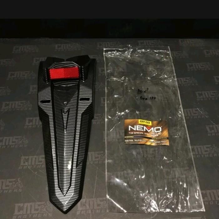 Spakbor Sayap Belakang nemo carbon honda supra gtr 150 Carbon nemo Import