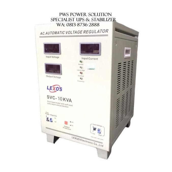 Stabilizer Lexos ST10000SD Dual Input / Stabilizer Lexos 10kva 2 input