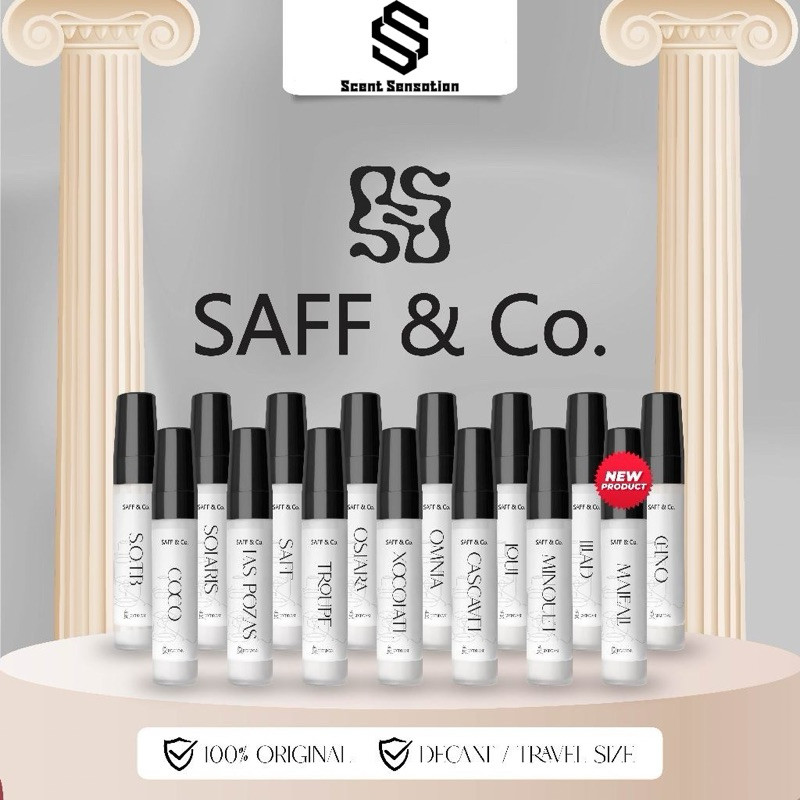 SAFF & Co Parfum (Share in Jar/Travel Size/Tester) SOTB CHNO 0mnia Loui Ostara ILIAD Saff Solaris
