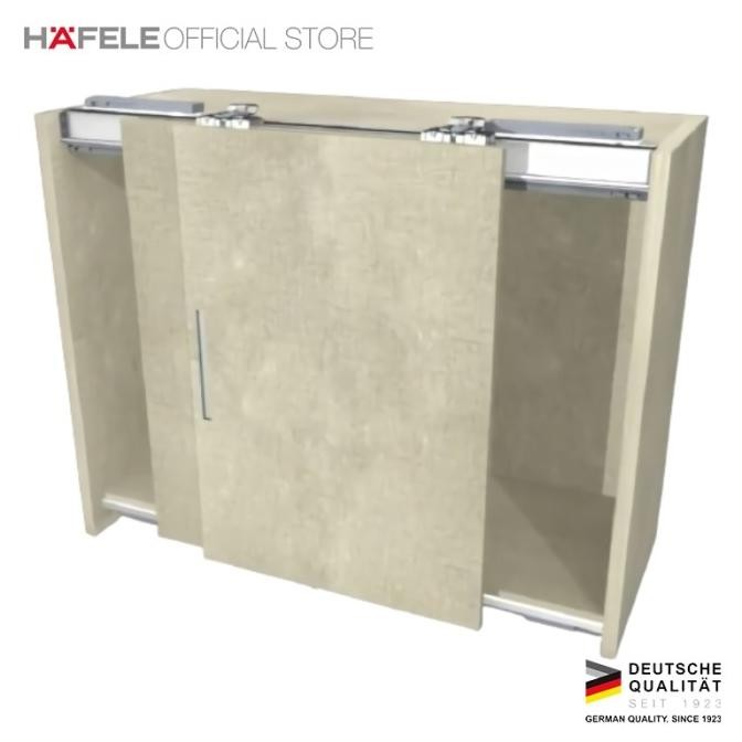 Hafele Classic 50 Vf Ds - Rel Pintu Lemari Geser - 2 Pintu / 3 Meter