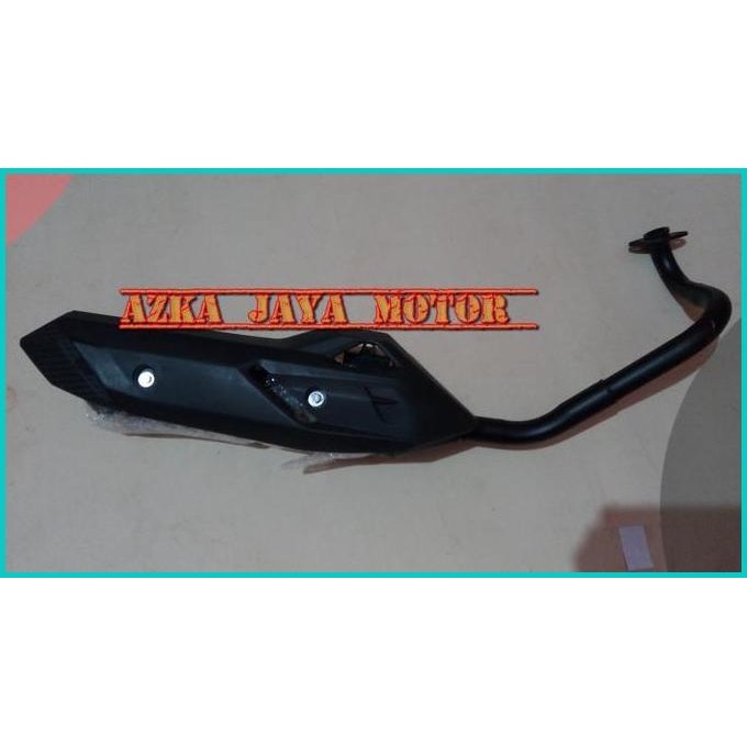 knalpot Racing Bobokan Honda Vario 125 LED model ori + tutup Knalpot 8