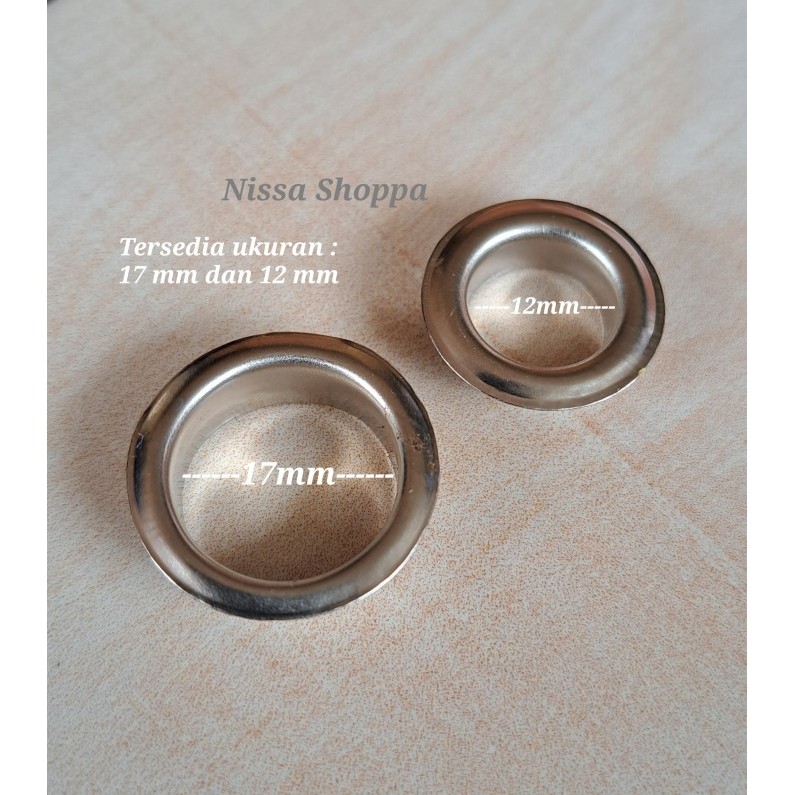 HARGA DISKON Mata ayam / lubang ring banner / eyelet / ring spanduk / paku kancing