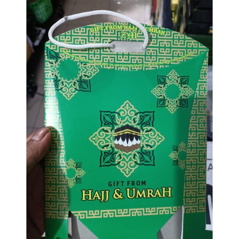 

COD Dus Tali kemasan untuk oleh - oleh Haji & Umrah 1pak(50 pcs) rt-87