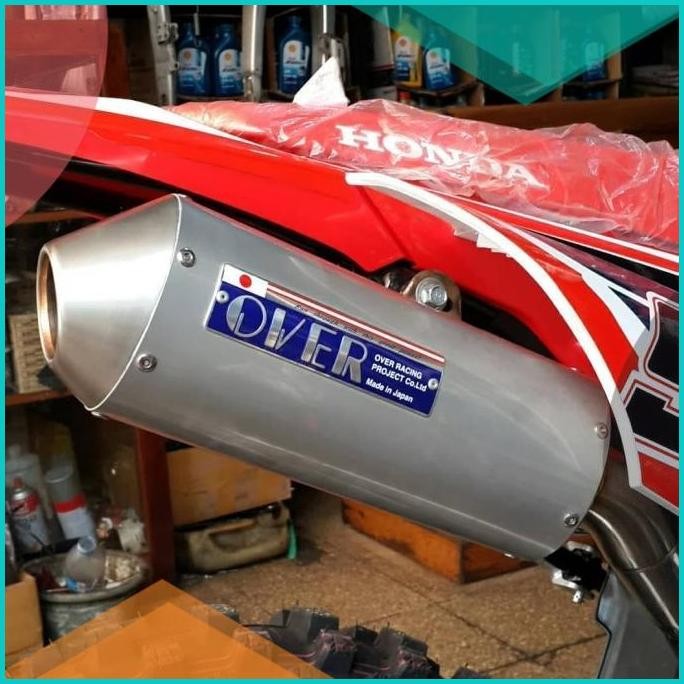 Knalpot CRF 150 L Ori OVER Japan - Honda CRF150 8JVLZ4 perkakas