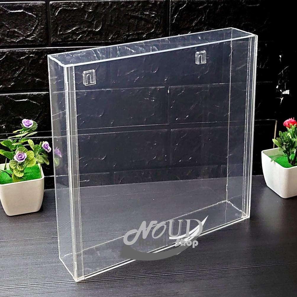 

ORIGINAL Box akrilik Sliding Mahar 25x25x6 / Frame Mahar Akrilik Aw89