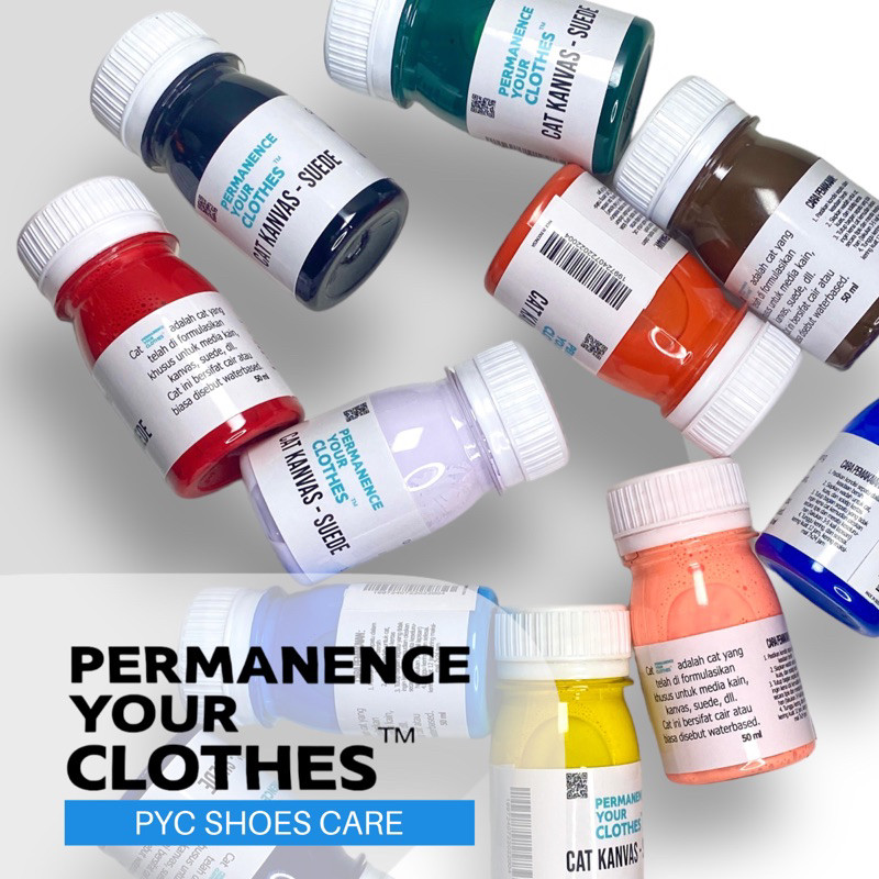 

Permanence Your Clothes - Cat Sepatu Kanvas Jaket Suede Water Base - Cat Sepatu Canvas Waterbased