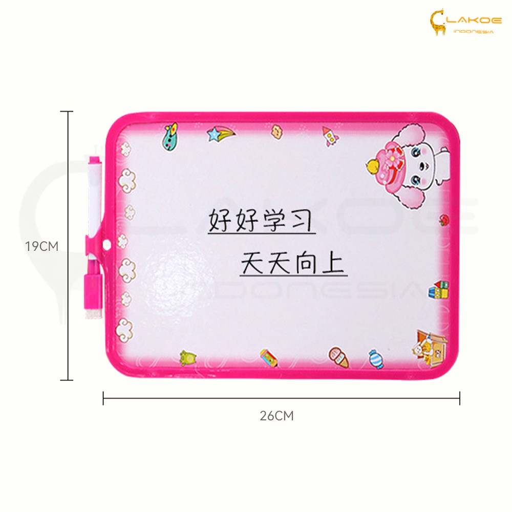 

papan tulis kecil untuk anak mini whiteboard Mainan white board kecil