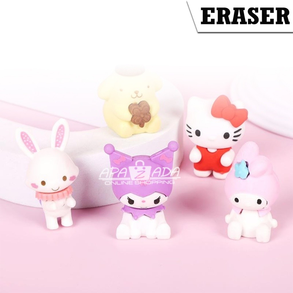

Apazada - Penghapus Pensil Murah Satuan [1 Pcs Penghapus] / Hapusan Mystery Bag Sanrio / Eraser