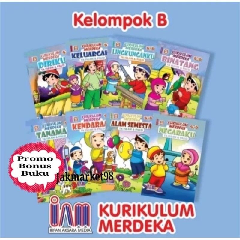 

Buku Paket Tematik Islam Tk B Edisi Terbaru Merdeka Belajar FREE BUKU TABUNGAN