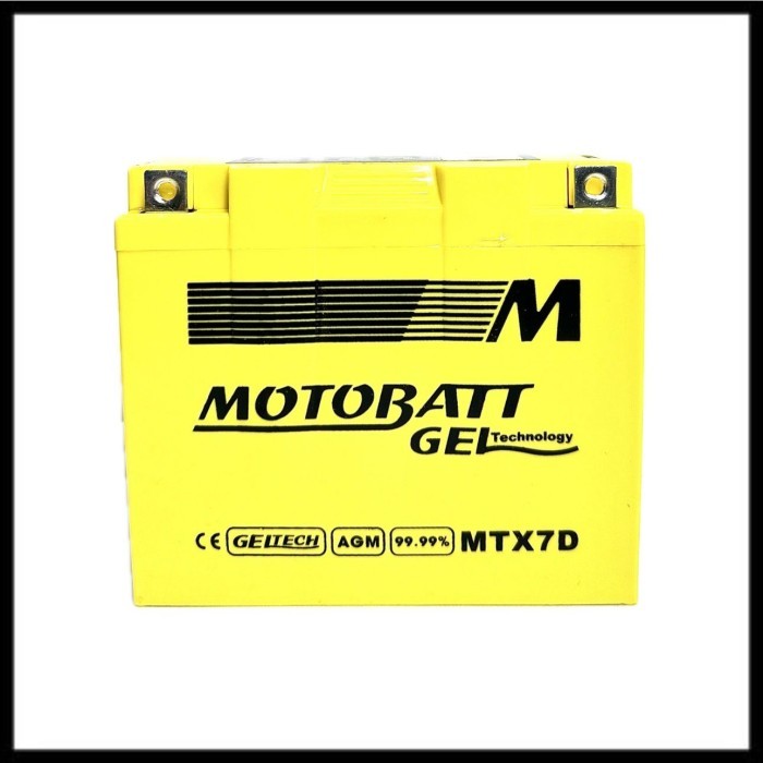 Aki Motor Honda Tiger 2000 Motobatt Mtx7D Aki Kering