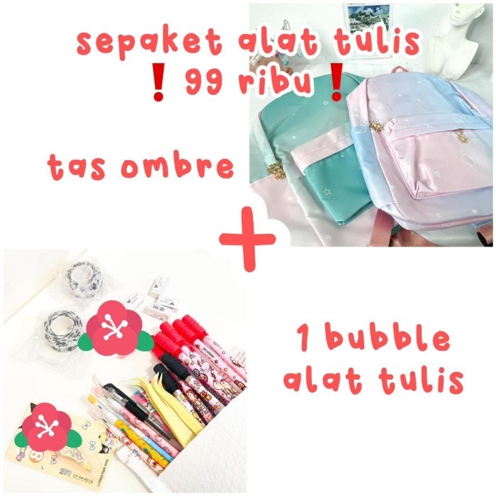 

Vee Sepaket Alat Tulis Dan 1 Bubble Termurah Perlengkapan Sekolah