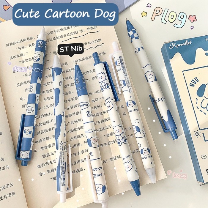 

Vee 6Pcs/Set Kualitas Tinggi Perlengkapan Alat Tulis Kantor Sekolah/Pena
