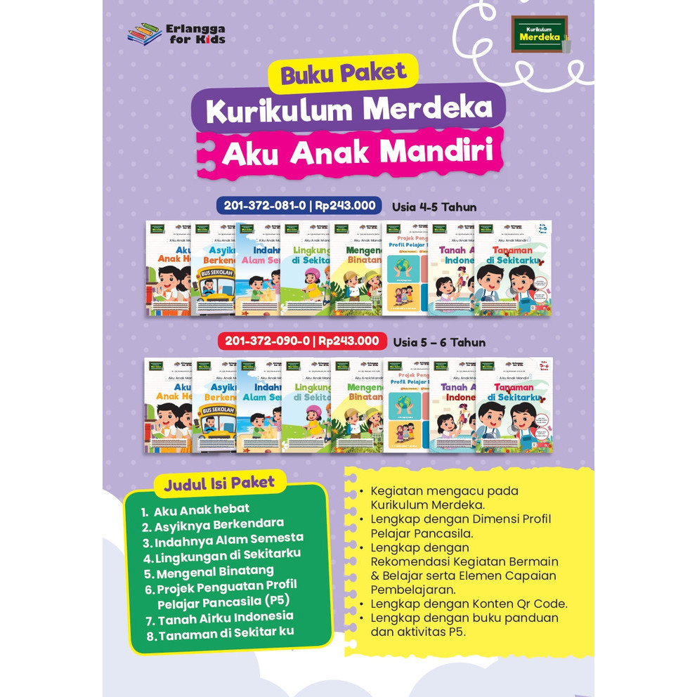 

Bana Buku Paket Aku Anak Mandiri 5-6Th/Km